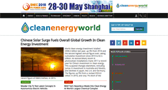 Desktop Screenshot of cleanenergyworld.net